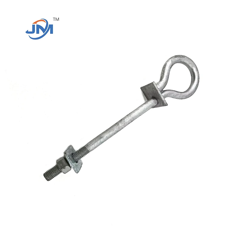 Rafmagnsstangarlína Vélbúnaður Fyrir Power Transmission Eye Bolts