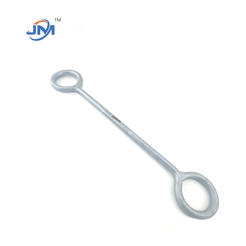 Hot Dip Galvanized Double End Welding Eye Ring Extension Rod