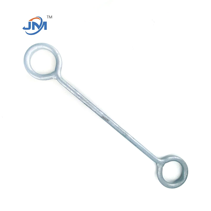 Hot Dip Galvanized Double End Welding Eye Ring Extension Rod